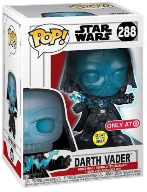 POP! Star Wars: 288 SW, Darth Vader (GITD) Exclusive