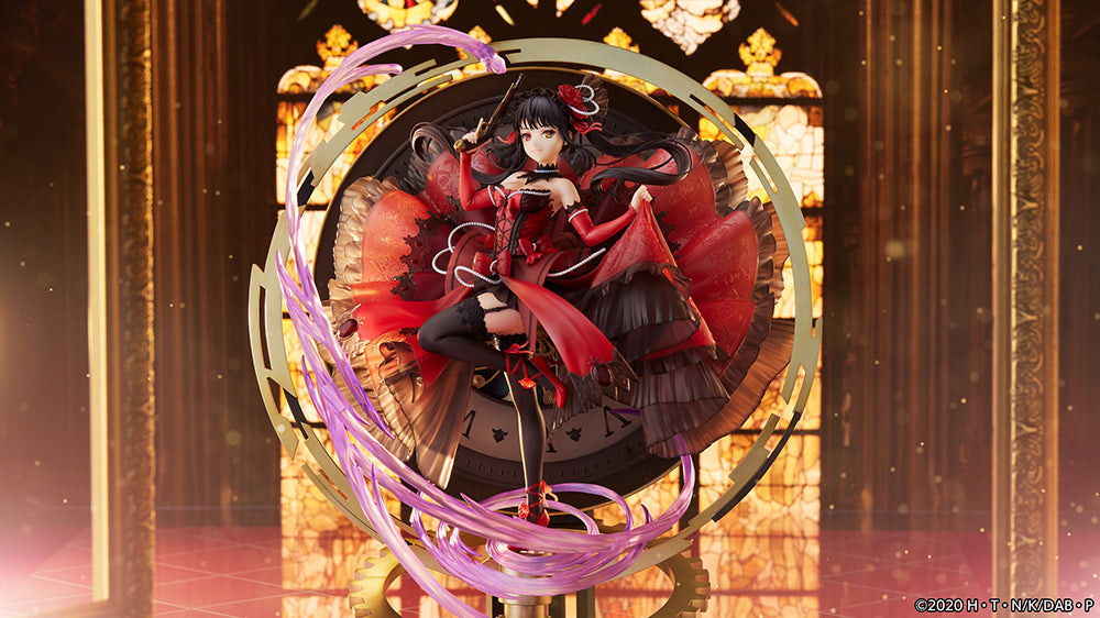 Date A Live - Kurumi Tokisaki 1/7 Scale Figure (Date A Bullet Pigeon Blood Ruby Dress Ver.)