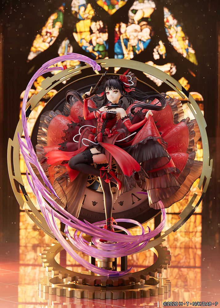 Date A Live - Kurumi Tokisaki 1/7 Scale Figure (Date A Bullet Pigeon Blood Ruby Dress Ver.)