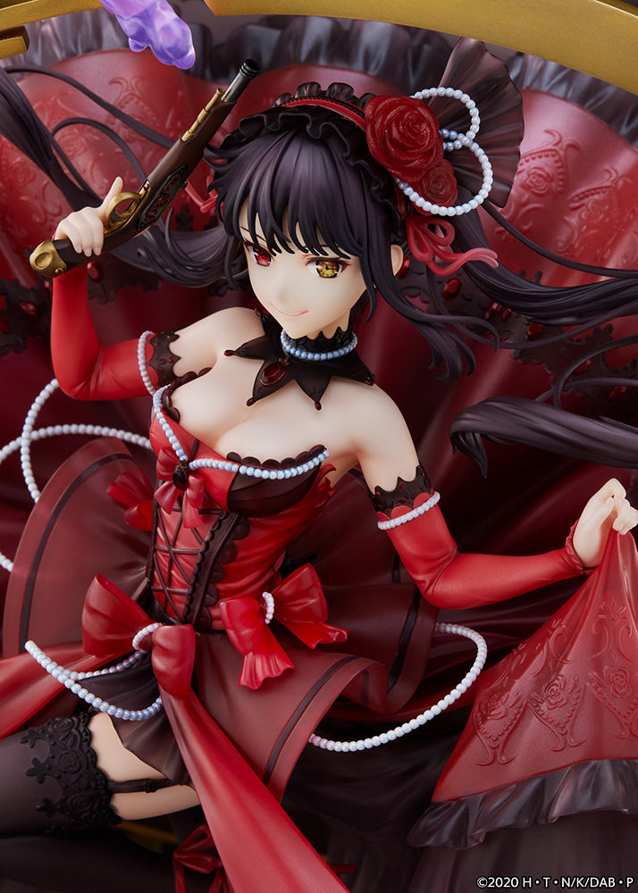 Date A Live - Kurumi Tokisaki 1/7 Scale Figure (Date A Bullet Pigeon Blood Ruby Dress Ver.)