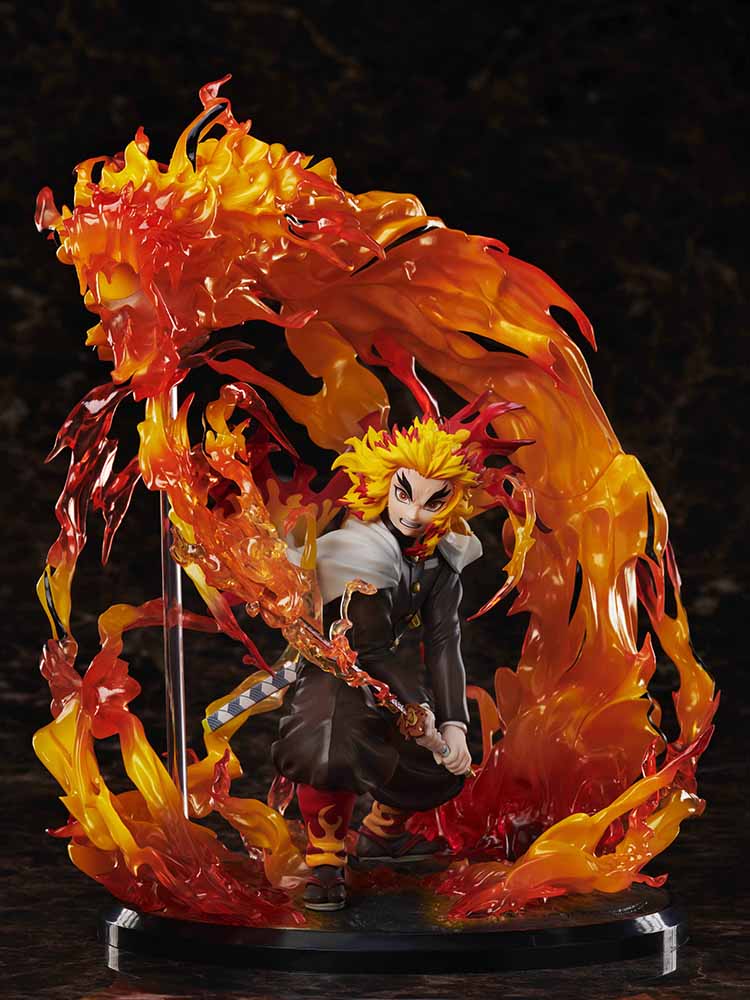 Demon Slayer: Kimetsu no Yaiba - Kyojuro Rengoku 1/8 Scale Figure (Flame Breathing Esoteric Art Ninth Form Ver.)