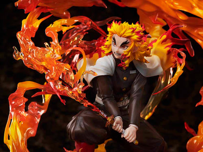 Demon Slayer: Kimetsu no Yaiba - Kyojuro Rengoku 1/8 Scale Figure (Flame Breathing Esoteric Art Ninth Form Ver.)