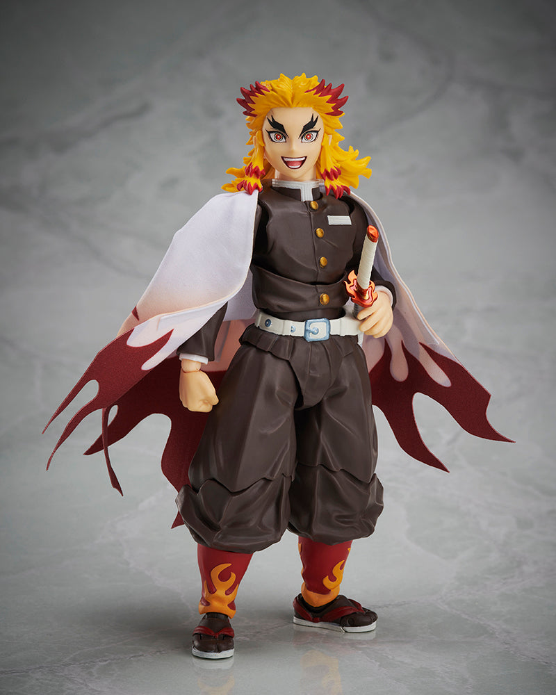 Demon Slayer: Kimetsu no Yaiba - Kyojuro Rengoku 1/12 Scale Figure (BUZZmod Ver.2)