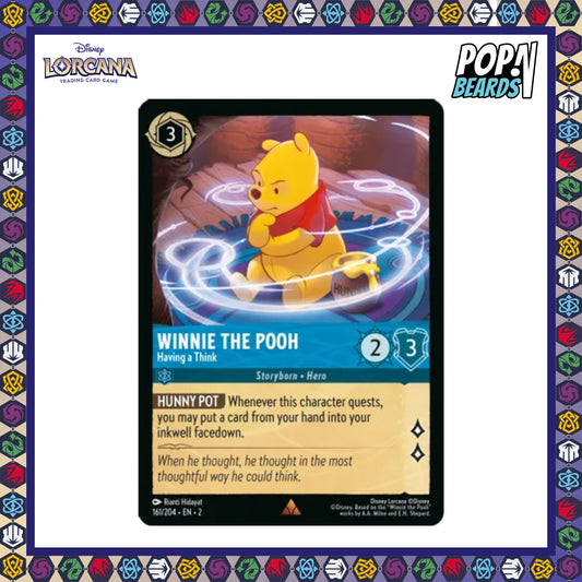 Disney Lorcana: ROTF, 161/204 Winnie The Pooh (Having a Think) (R)