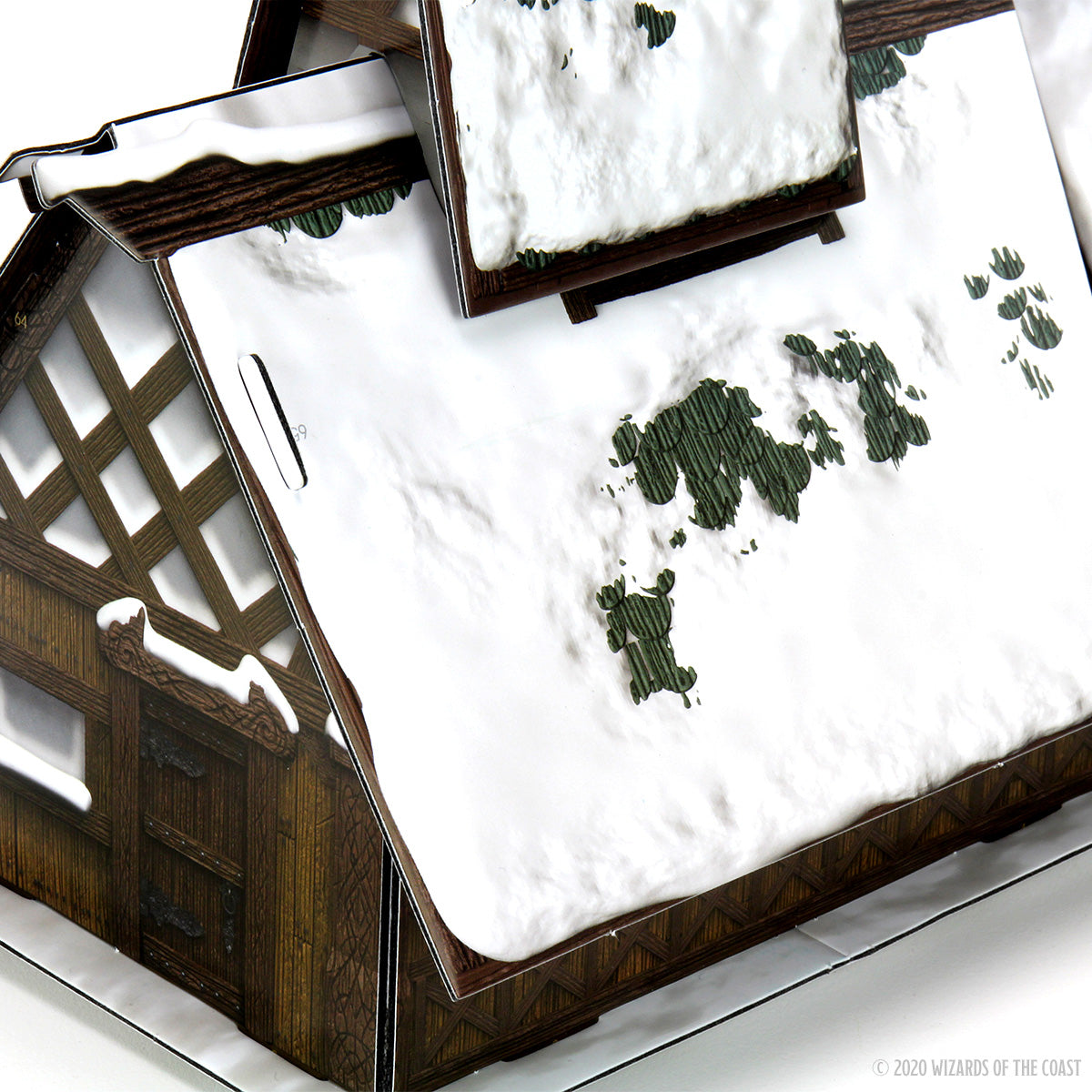 D&D: Icons of the Realms - Icewind Dale: Rime of the Frostmaiden - The Lodge Papercraft Set