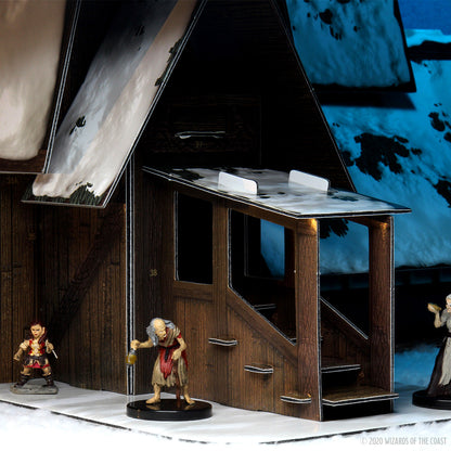 D&D: Icons of the Realms - Icewind Dale: Rime of the Frostmaiden - The Lodge Papercraft Set