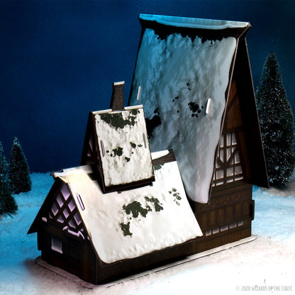 D&D: Icons of the Realms - Icewind Dale: Rime of the Frostmaiden - The Lodge Papercraft Set