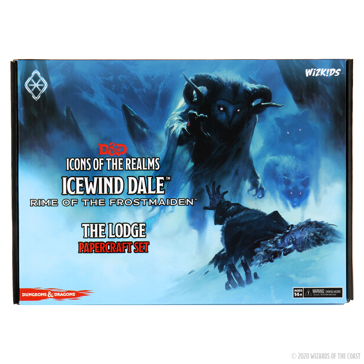 D&D: Icons of the Realms - Icewind Dale: Rime of the Frostmaiden - The Lodge Papercraft Set