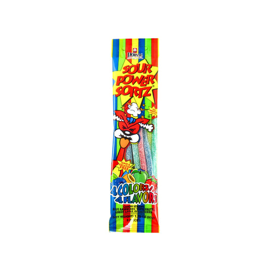 Dorval Sour Power Candy Straws Sortz (Germany)