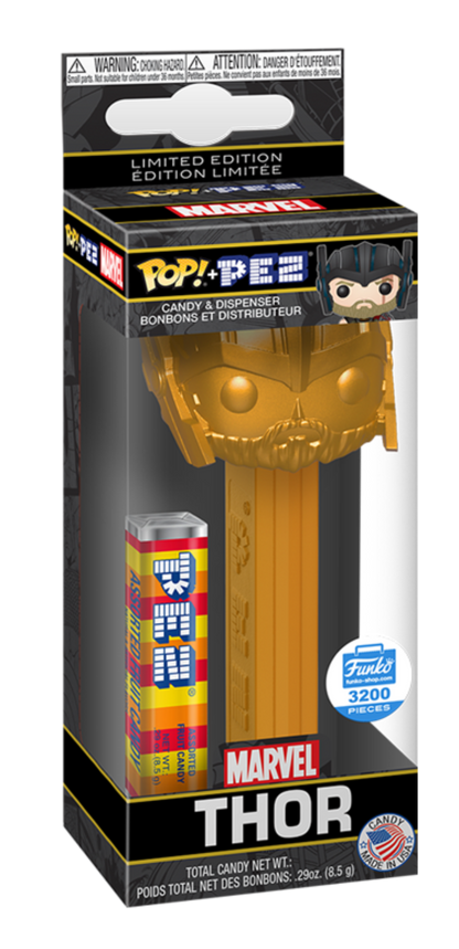 POP! PEZ: Marvel, Thor (GLD) (3,200 PCS) Exclusive