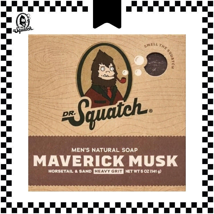Dr. Squatch: Bar Soap, Maverick Musk