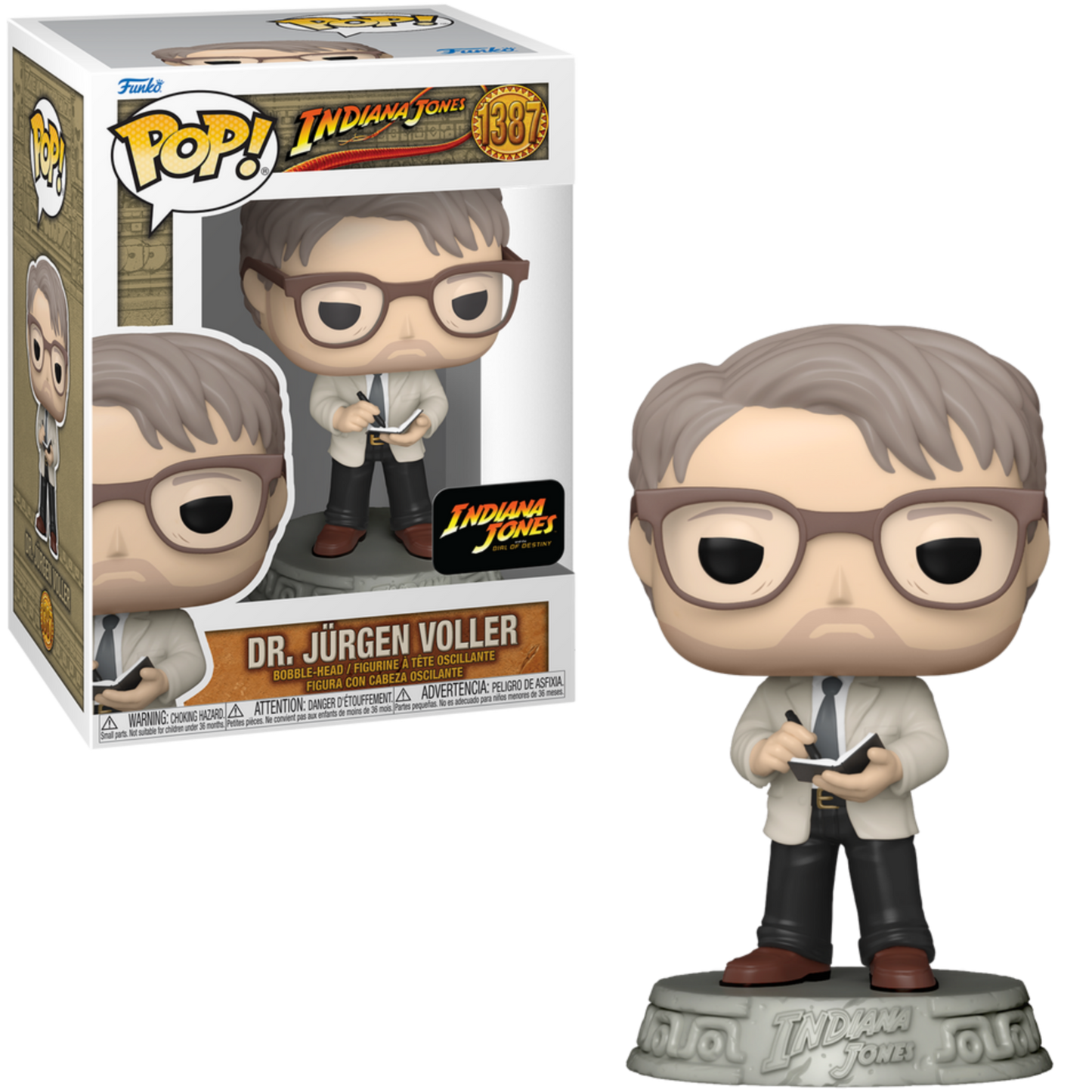 POP! Movies: 1387 Indiana Jones, Dr. Jurgen Voller