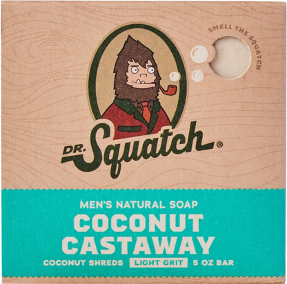 Dr. Squatch: Bar Soap, Coconut Castaway