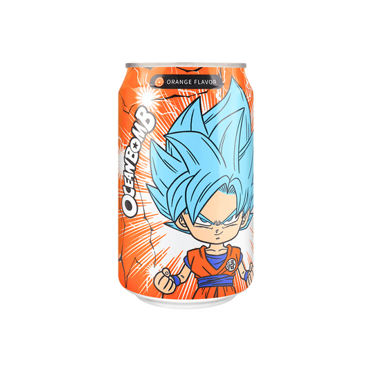 Dragon Ball Super Goku Ocean Bomb Soda Orange (Taiwan)