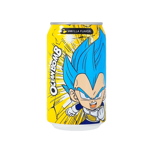 Dragon Ball Super Vegeta Ocean Bomb Soda Vanilla (Taiwan)