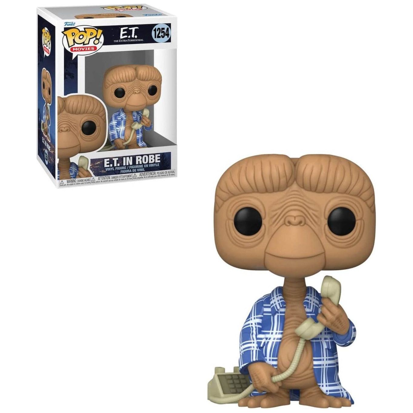 E.T. the Extra-Terrestrial: E.T. in Robe Movies! Vinyl Figure #1254