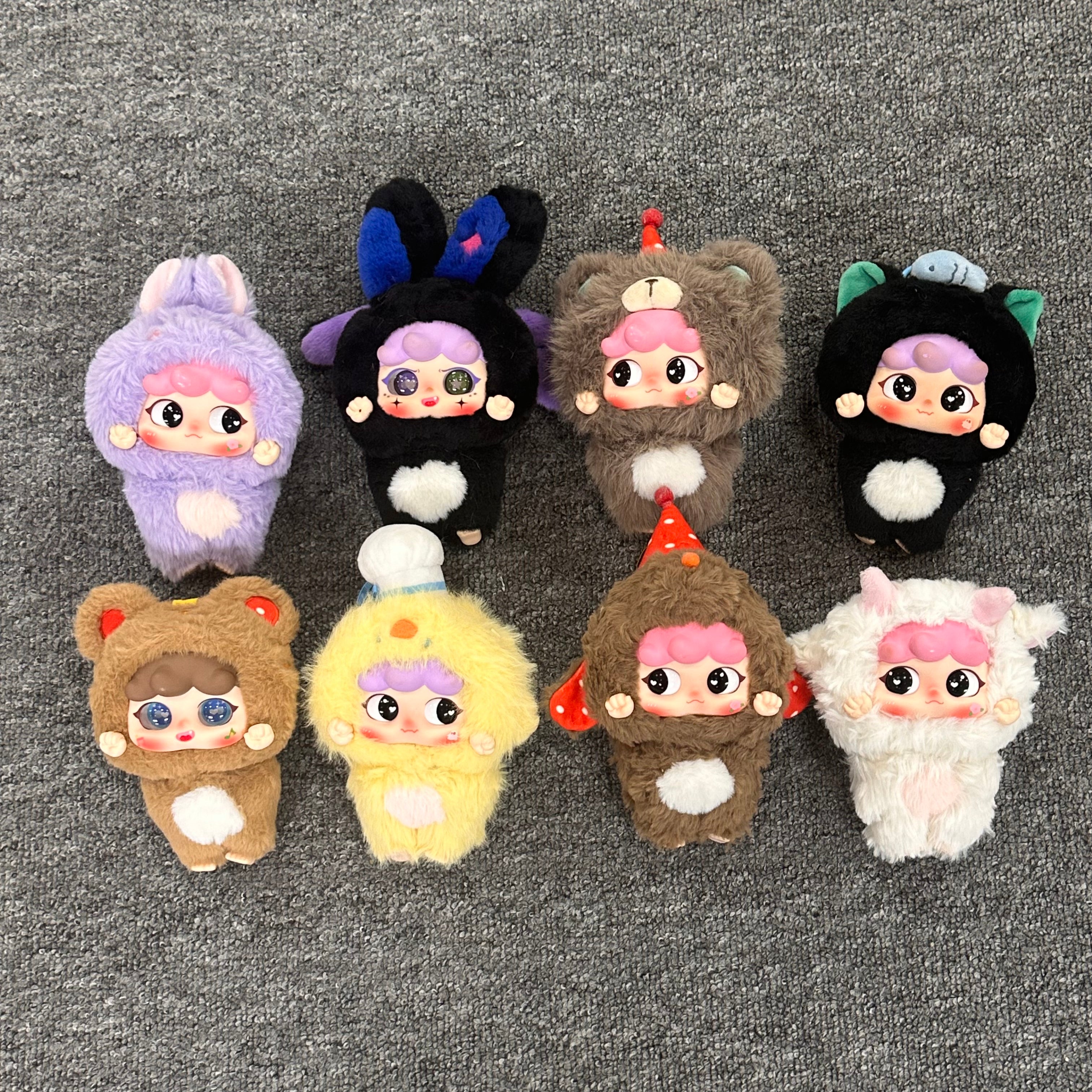 Baby Three Plush Blind Box: Migo Sneaky Plush Series Figurine