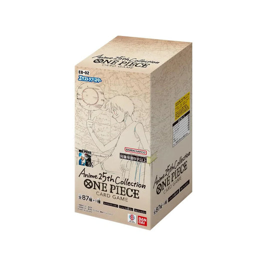 One Piece EB-02 Booster Box Anime 25th Anniversary - Japanese Trading Card Game EB02