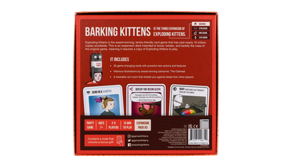 Exploding Kittens: Barking Kittens Expansion