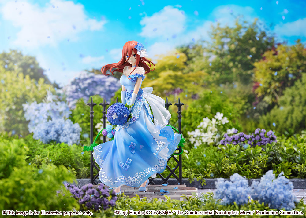 The Quintessential Quintuplets - Miku Nakano 1/7 Scale Figure (Floral Dress Ver.)