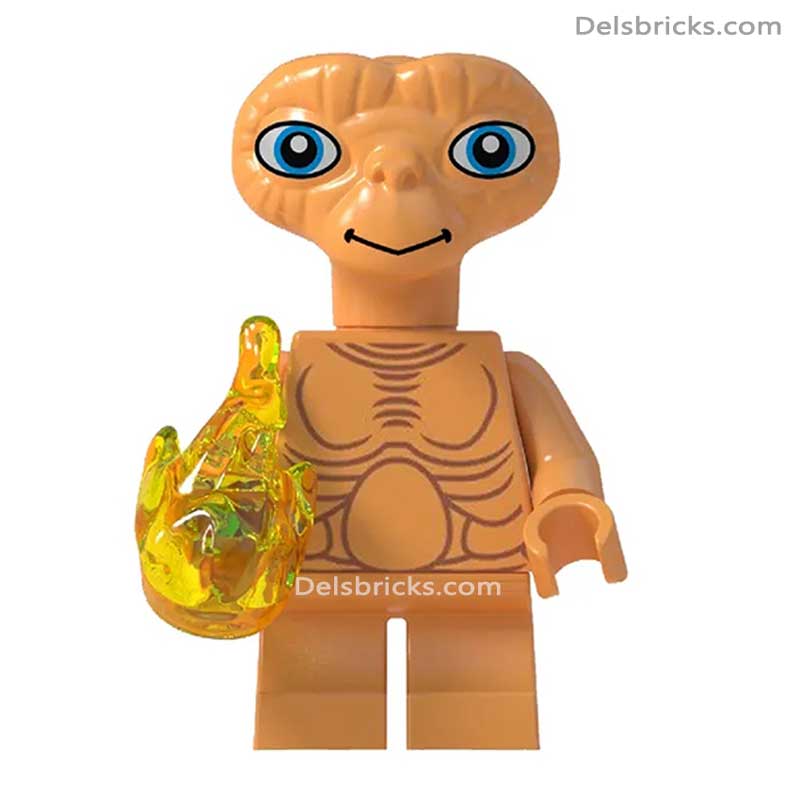 ET The Extraterrestrial Lego Minifigures
