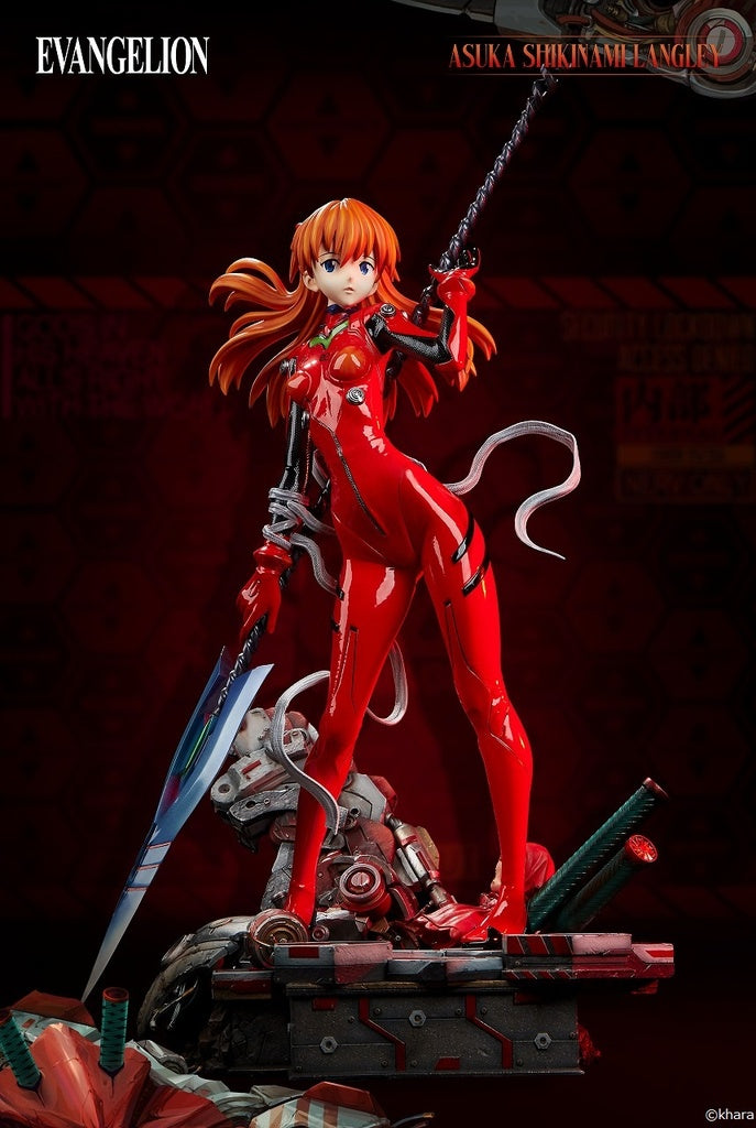 EVANGELION WonderStatue Shikinami Asuka Langley Figure