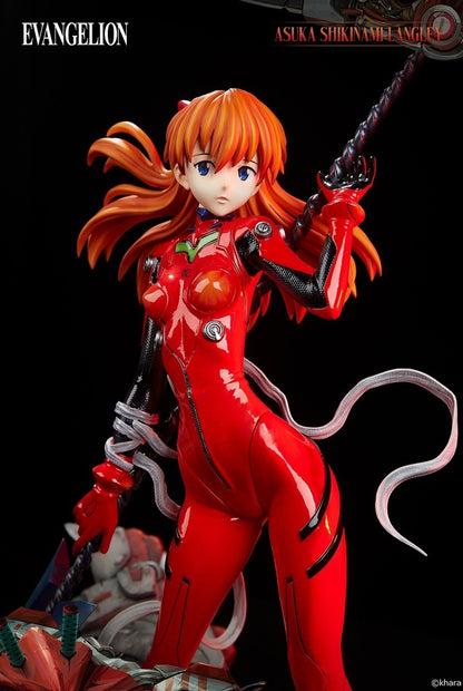 EVANGELION WonderStatue Shikinami Asuka Langley Figure