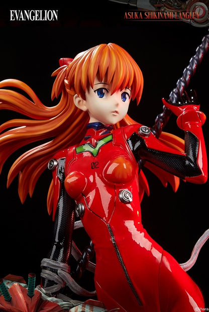 EVANGELION WonderStatue Shikinami Asuka Langley Figure