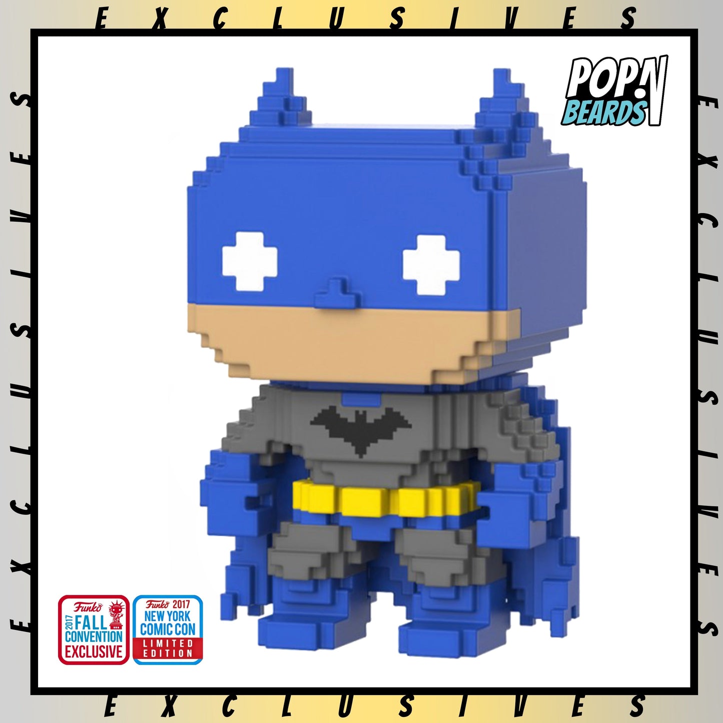 POP! Heroes (8-Bit): 01 DC Super Heroes, Batman Exclusive