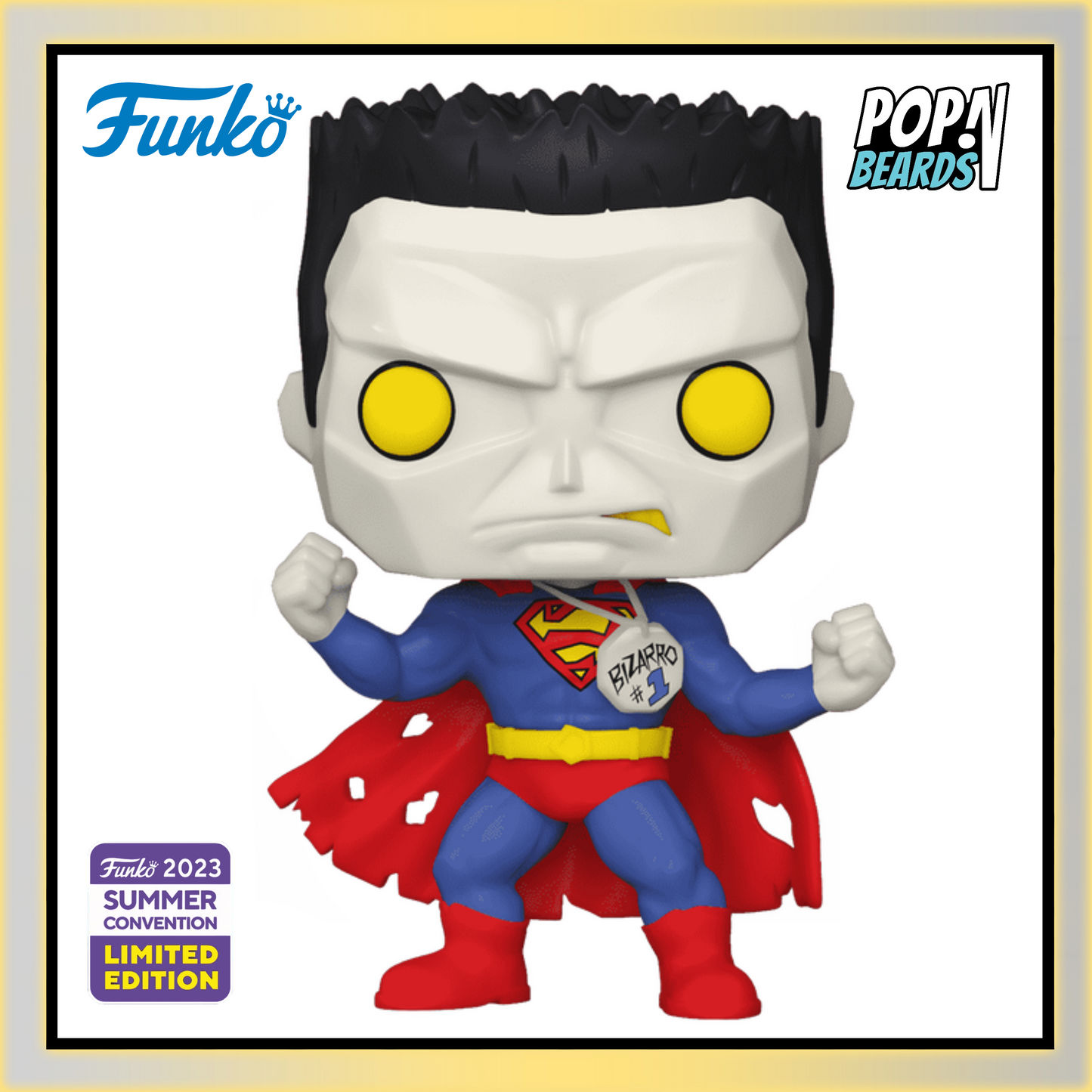 POP! Heroes: 474 WB 100, Bizarro Superman Exclusive