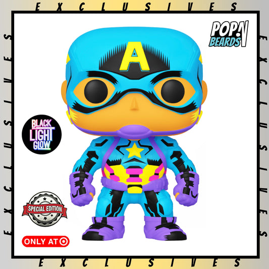 POP! Marvel: 648 CPT America (BL) Exclusive