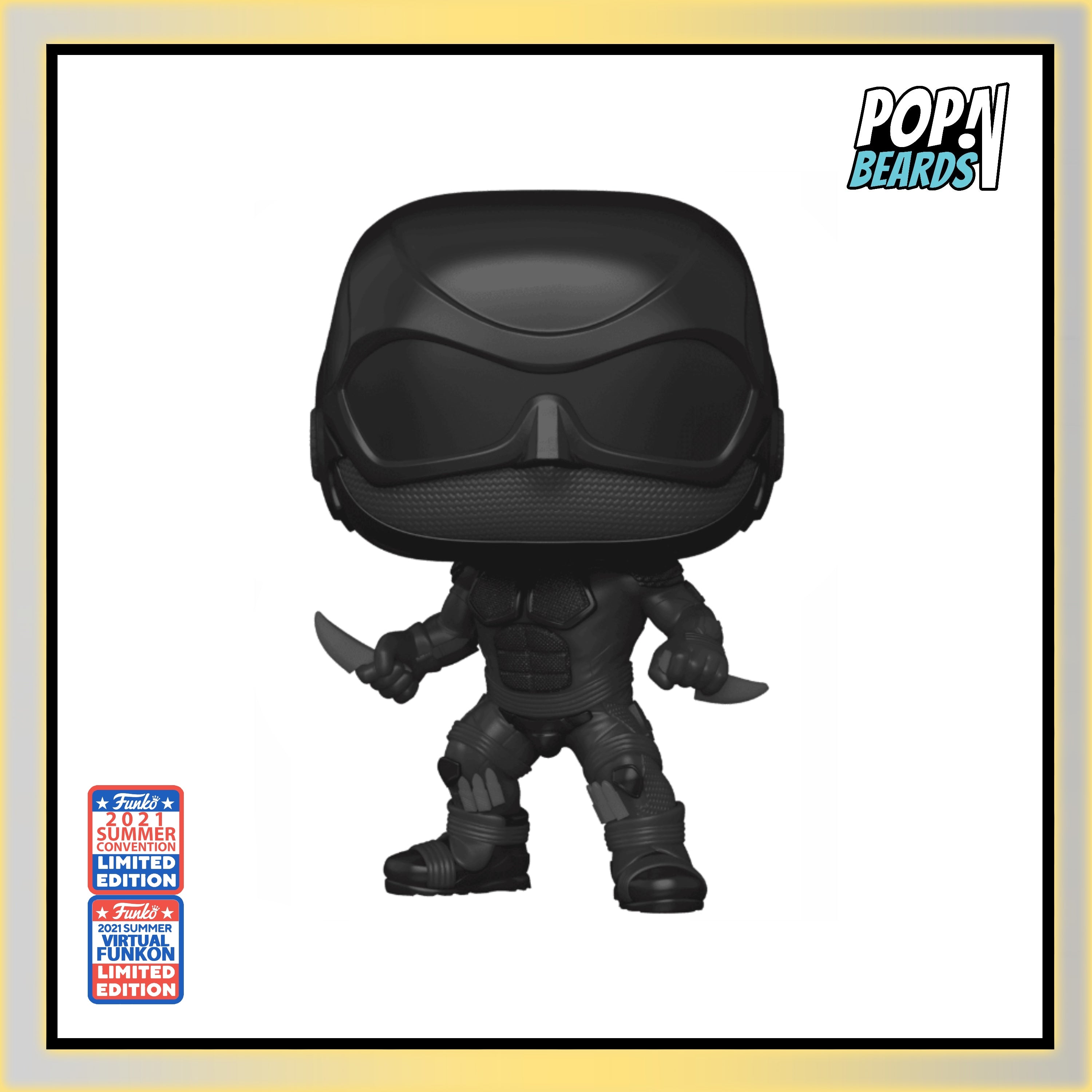 Funko Pop: The buy Boys- Black Noir (Funkon 2021 Exclusive) Convention Sticker