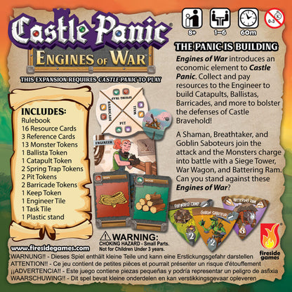 Castle Panic 2nd Edition:  Engines of War Expansion