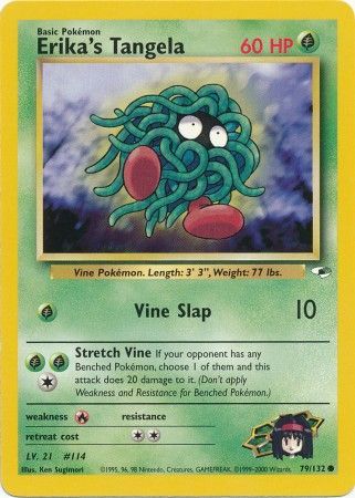 PCG: 079/132 Gym Heroes, Erika's Tangela