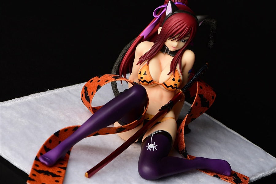 Erza Scarlet Halloween Cat Gravure_Style Figure