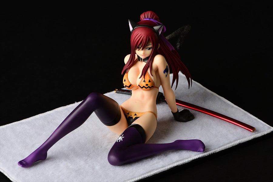 Erza Scarlet Halloween Cat Gravure_Style Figure