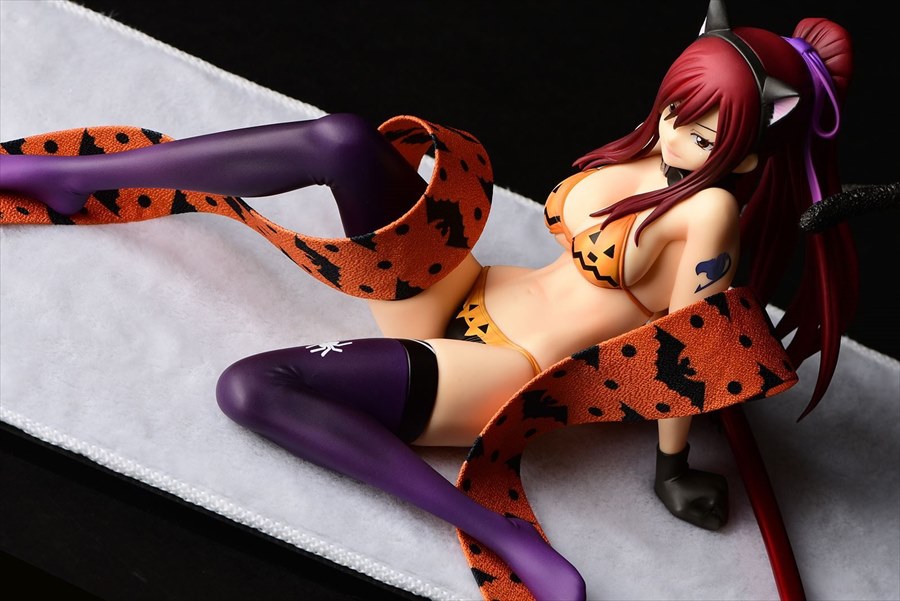 Erza Scarlet Halloween Cat Gravure_Style Figure