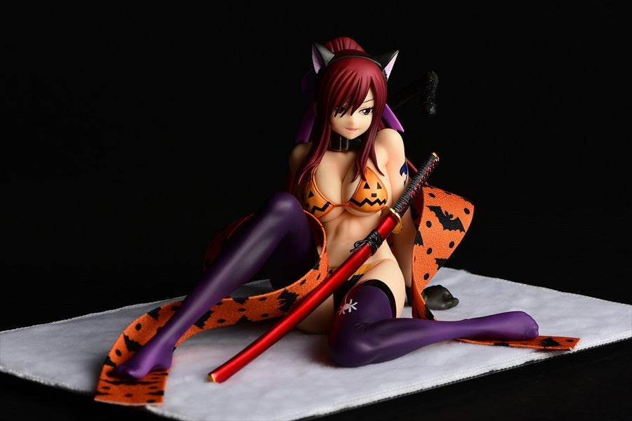 Erza Scarlet Halloween Cat Gravure_Style Figure