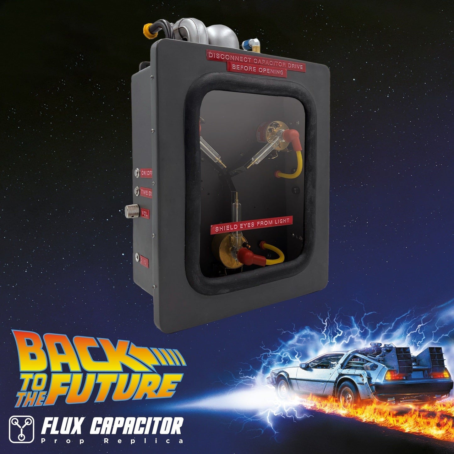 Back to the Future 1:1 scale Flux Capacitor Prop Replica [PRE-ORDER/DROP-SHIP: Expected Availability February 2024!]