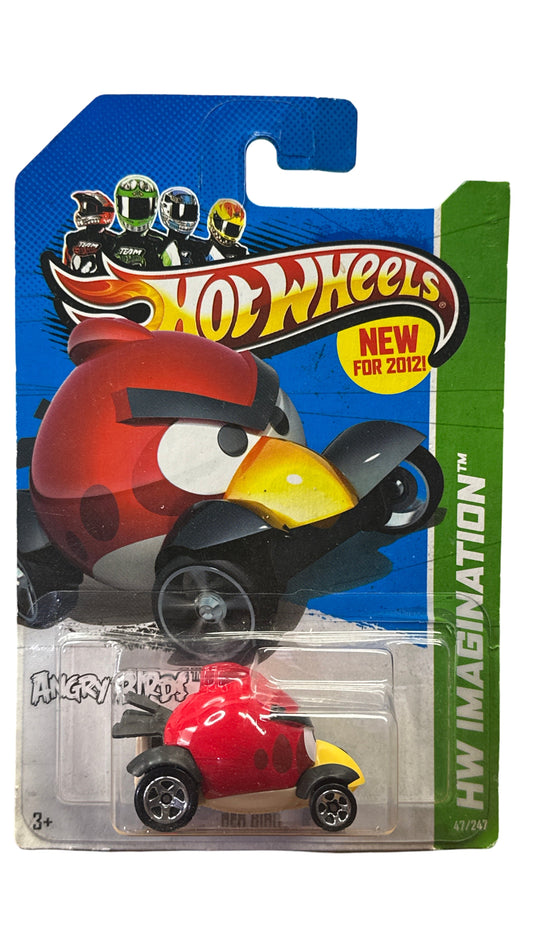 Hot Wheels 2012 HW Imagination Angry Birds - Red Bird 47/247