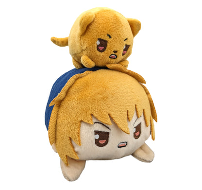 Kyo Soma Winter Uniform & Cat 2 Mochibi Plush Set