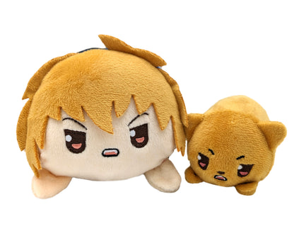 Kyo Soma Winter Uniform & Cat 2 Mochibi Plush Set