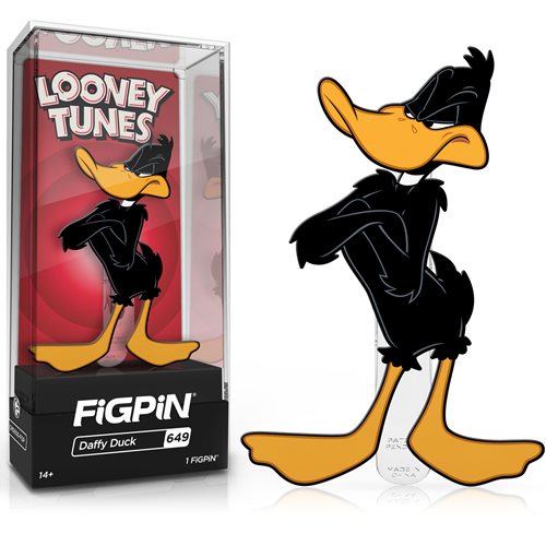 FiGPiN: 649 Looney Tunes, Daffy Duck w/ Case