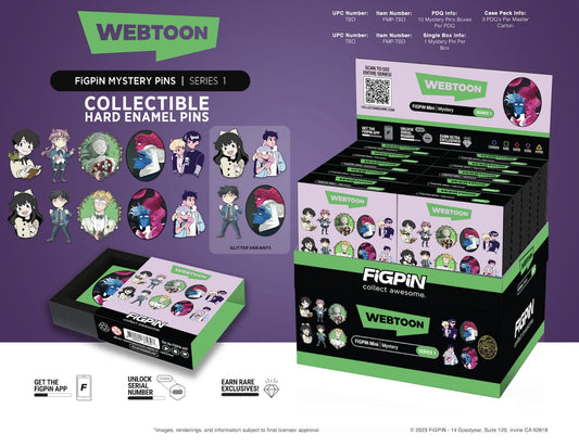 FiGPiN Webtoon Mystery Minis Series 1