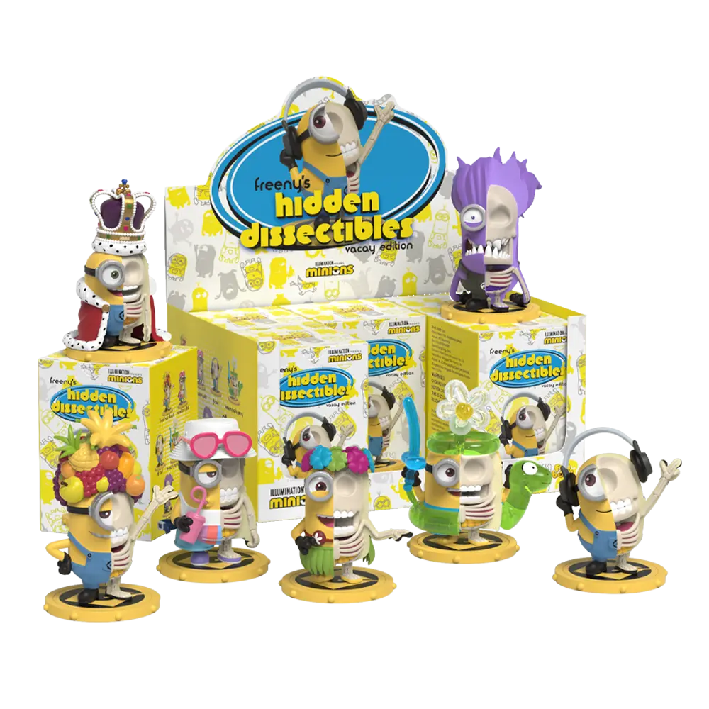 【完動 良品】every frecious mini 未開封カートリッジ 1個 Freeny's Hidden Dissectibles Minions Blind Box - Vacay Edition