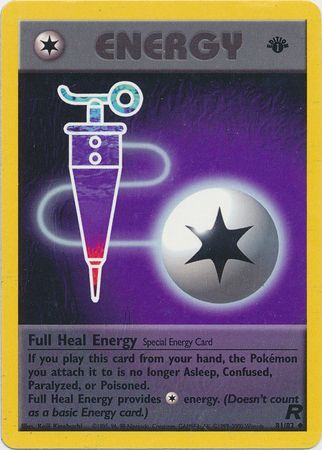 PCG: 081/082 Team Rocket, Full Heal Energy