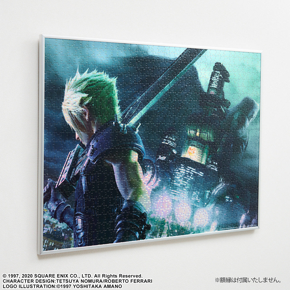 FINAL FANTASY VII REMAKE Premium Jigsaw Puzzle Cloud & Sephiroth Key Art - 1000 PIECE