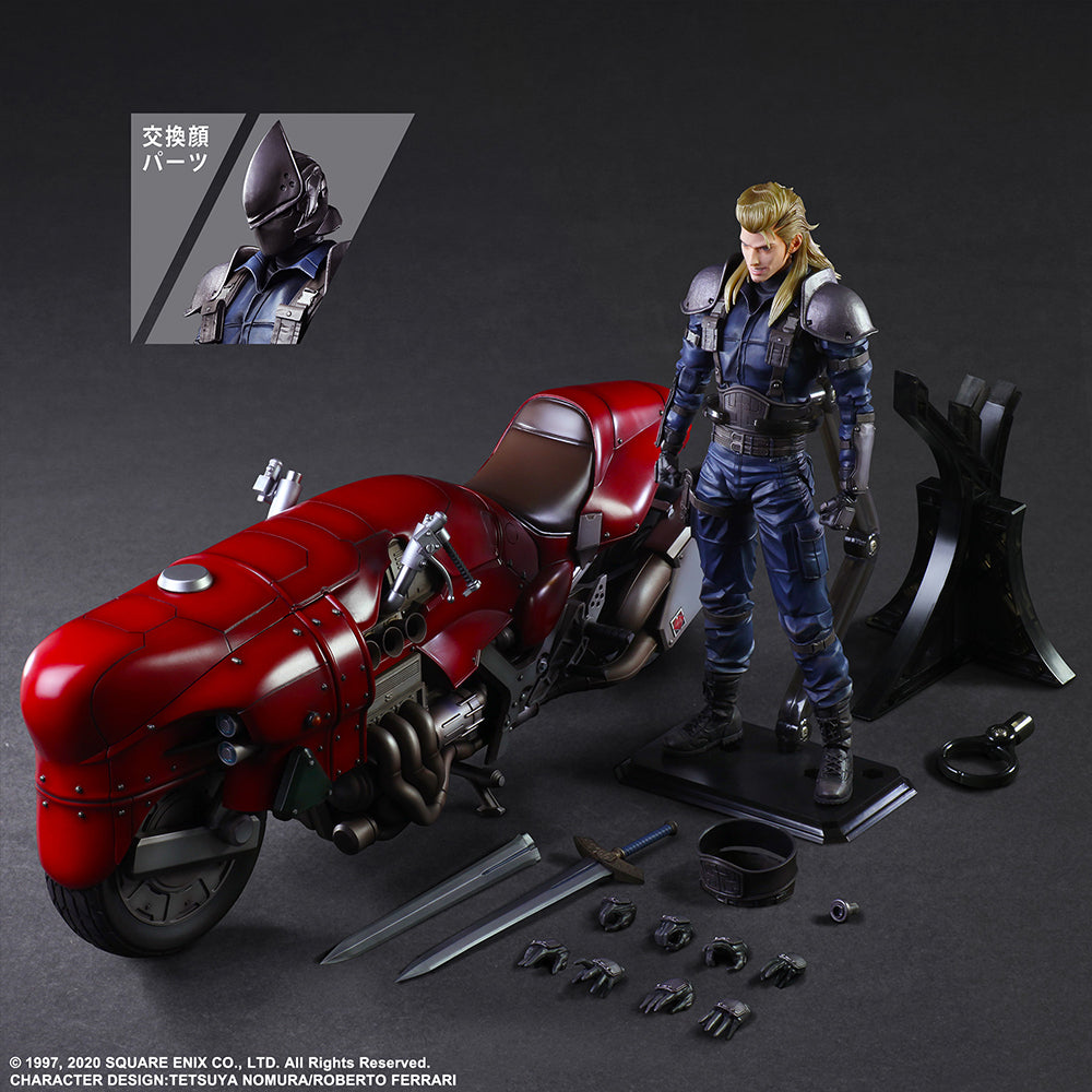 FINAL FANTASY VII REMAKE™ PLAY ARTS KAI™ Action Figure - ROCHE & MOTORCYCLE SET