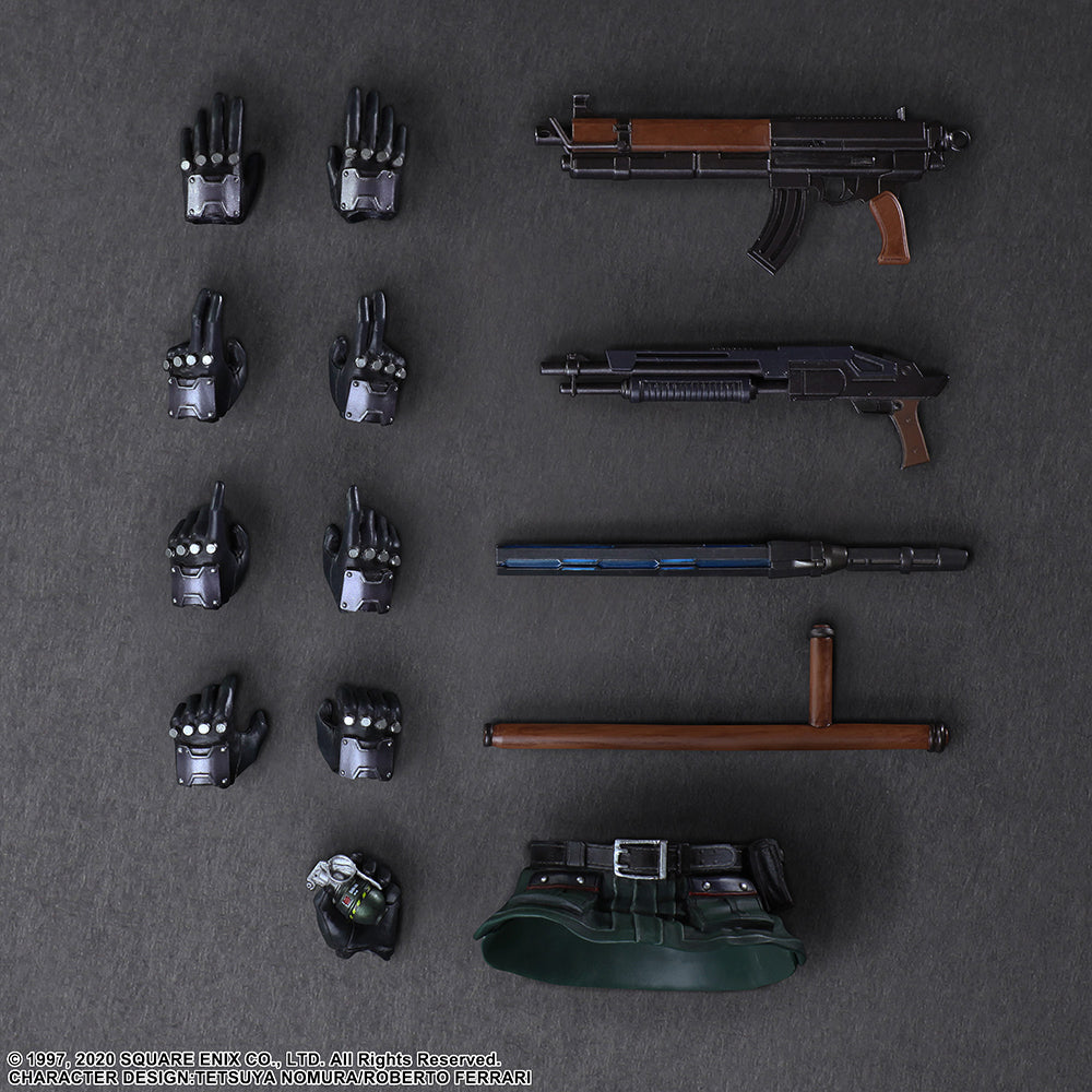 FINAL FANTASY VII REMAKE™ PLAY ARTS KAI™ Action Figure - SHINRA ELITE SECURITY OFFICER & MOTORCYCLE SET