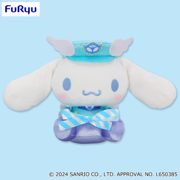 Sanrio Cinnamoroll Favorite Fluffy Airport BIG Plush, 7.9"